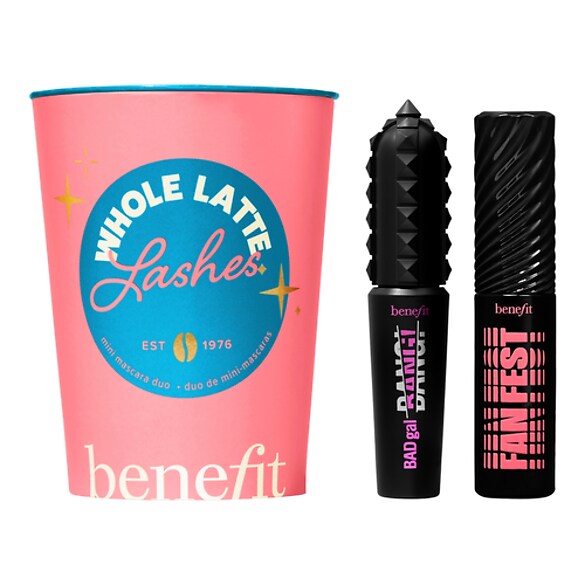 Whole Latte Lashes - Mini Mascara Duo Christmas Beauty Set, BENEFIT COSMETICS